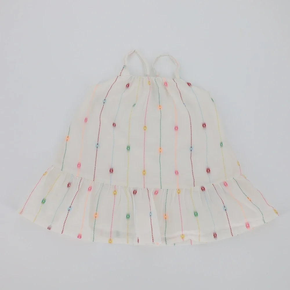 Old Navy Tiered Clip-Dot Dress